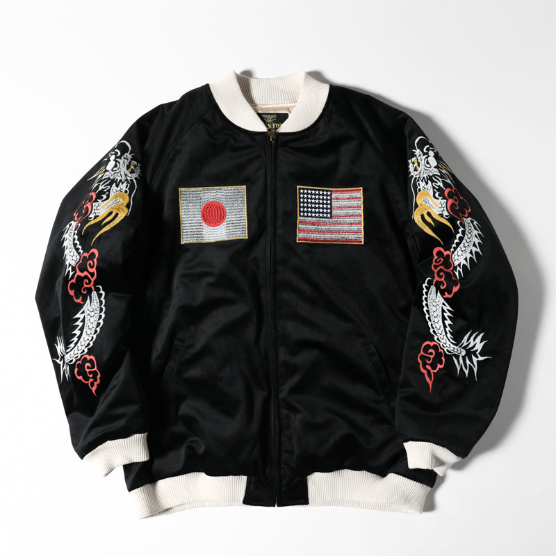 Houston Velveteen National Flag Souvenir Jacket