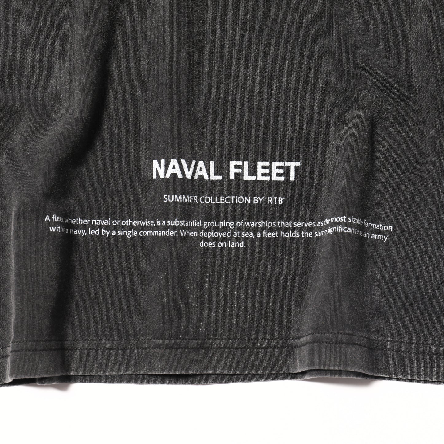 RTB Summer Collection "Naval Fleet" Tee