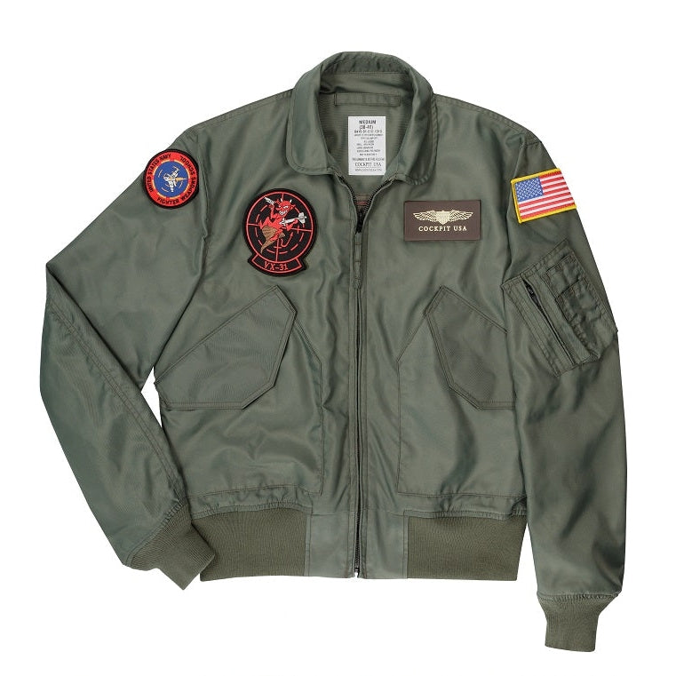 Cockpit USA Movie Hero Top Gun CWU-36/P Flight Jacket