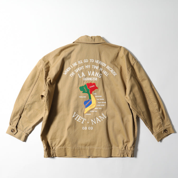 Houston Vietnam Map Hell Ladies Jacket