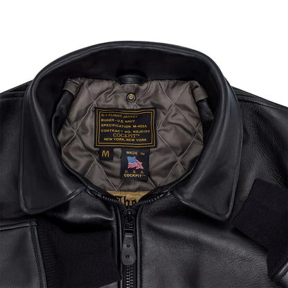 Cockpit USA US Navy G-1 Lambskin Flight Jacket