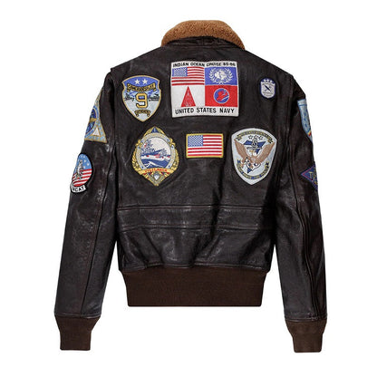 Cockpit USA Movie Hero Top Gun II Navy G-1 Leather Jacket