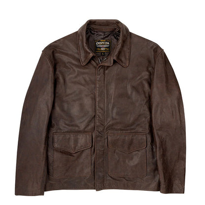 Cockpit USA The Explorer Horsehide Leather Jacket