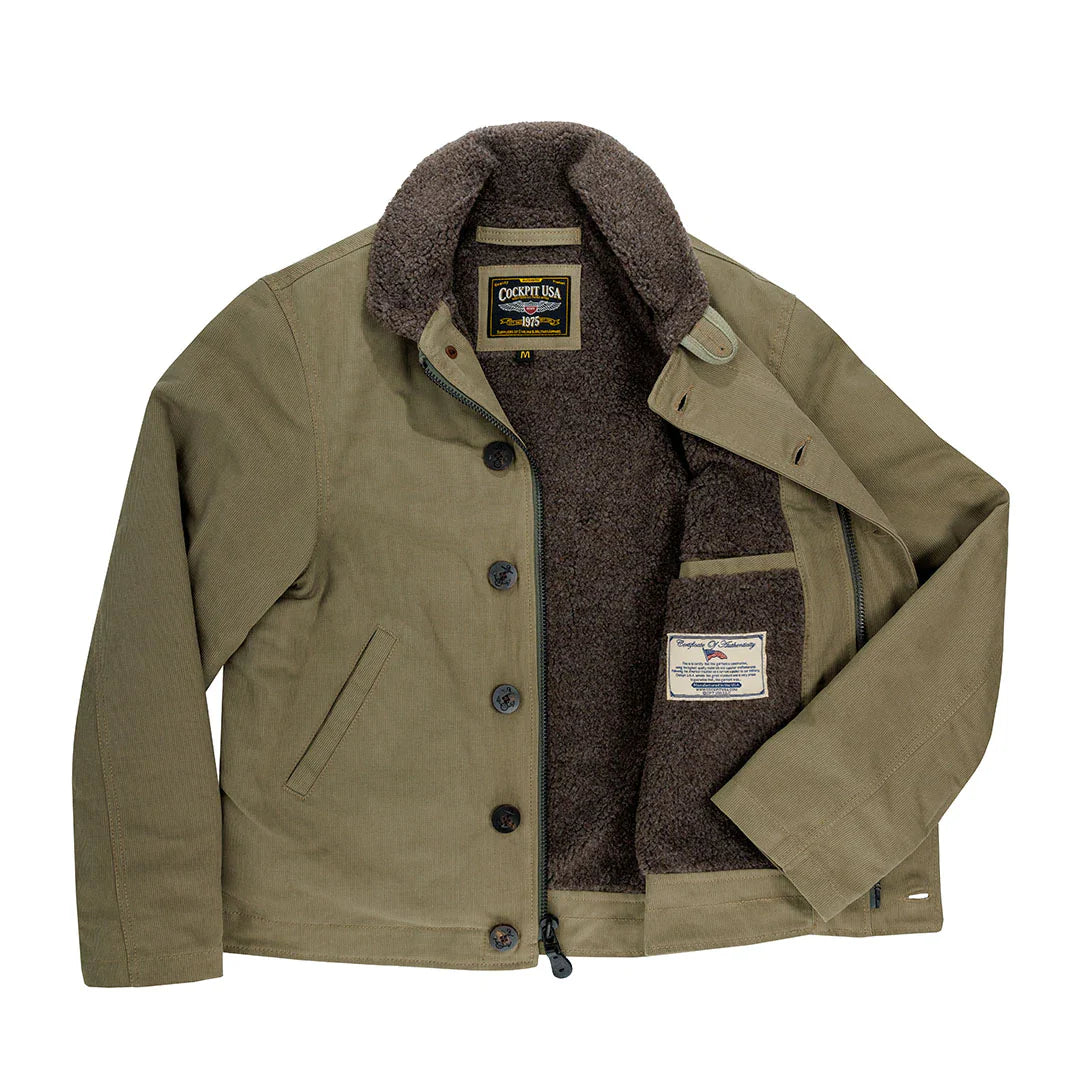 Pre-Order: Cockpit USA N1 Bedford Cord Jacket (7103061033144)