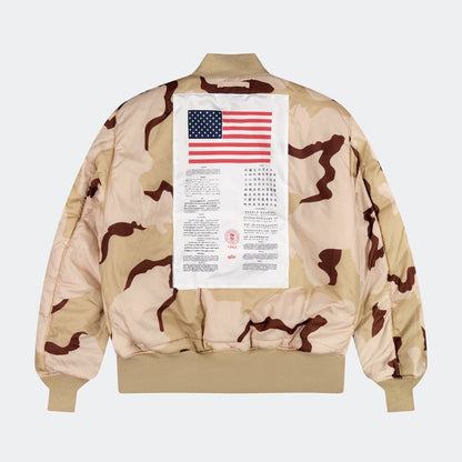 Qilo x Alpha Industries Official Collaboration MA-1 Bomber Jacket