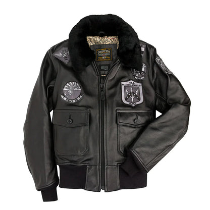 Cockpit USA Women's Stealth Top Gun Lambskin Jacket