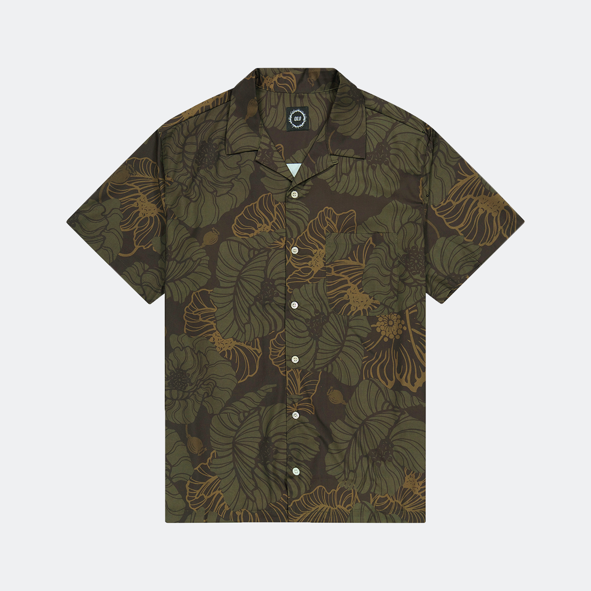 Qilo x Bad Moon "Poppies" Resort Shirt