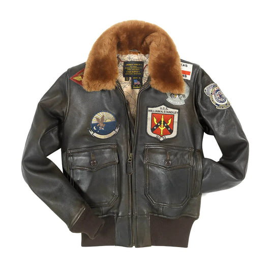 Cockpit USA Women's Top Gun Flight Lambskin Jacket