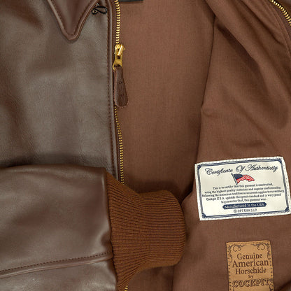 Cockpit USA WWII Government Issue A-2 Horsehide Jacket