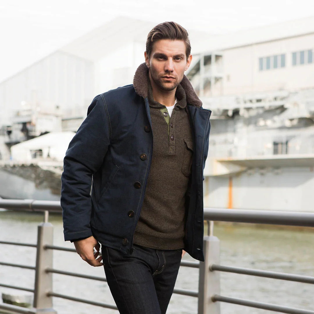 Pre-Order: Cockpit USA N1 Bedford Cord Jacket (7103061033144)