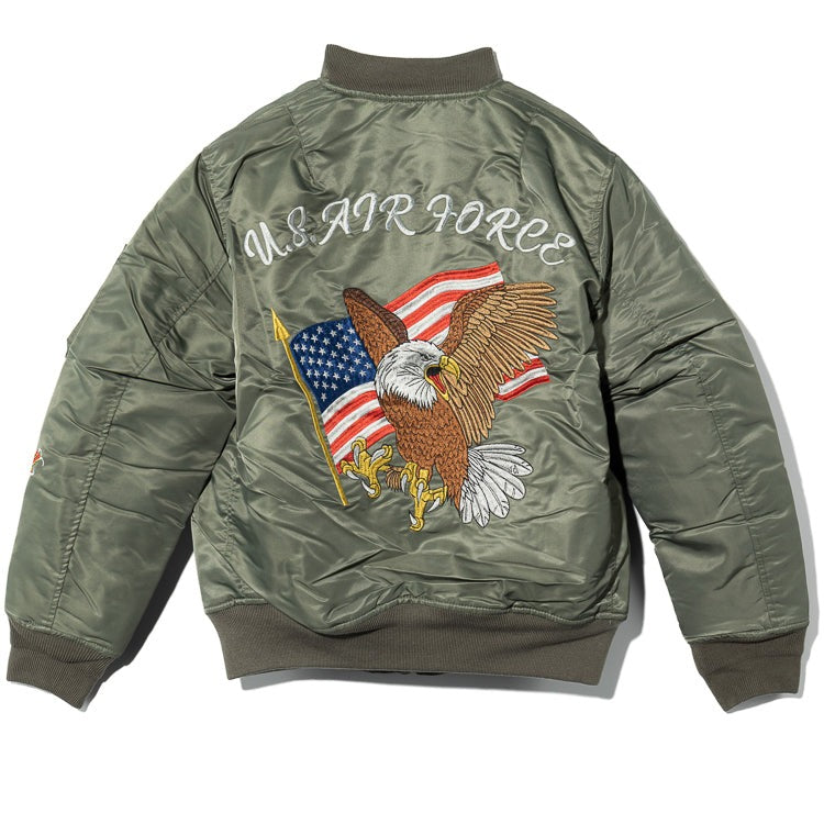 Houston Custom MA-1 USAF Embroidery Jacket (7103488393400)