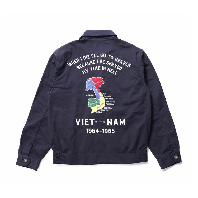 Houston Vietnam Map Ladies Jacket