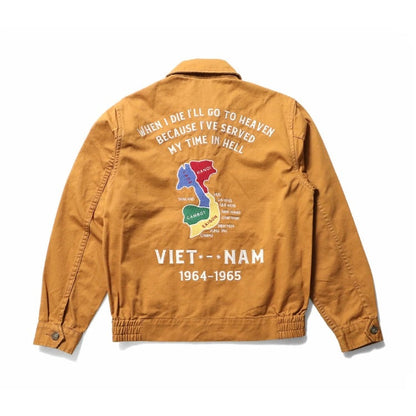 Houston Vietnam Map Ladies Jacket