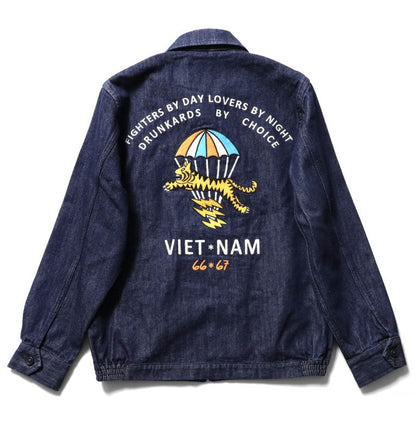 Houston Denim Vietnam Parachute Jacket