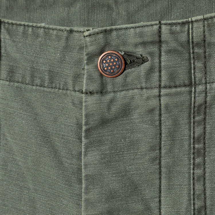 Houston Garment Dye Fatigue Pants Olive Drab / 36" (7103485739192)