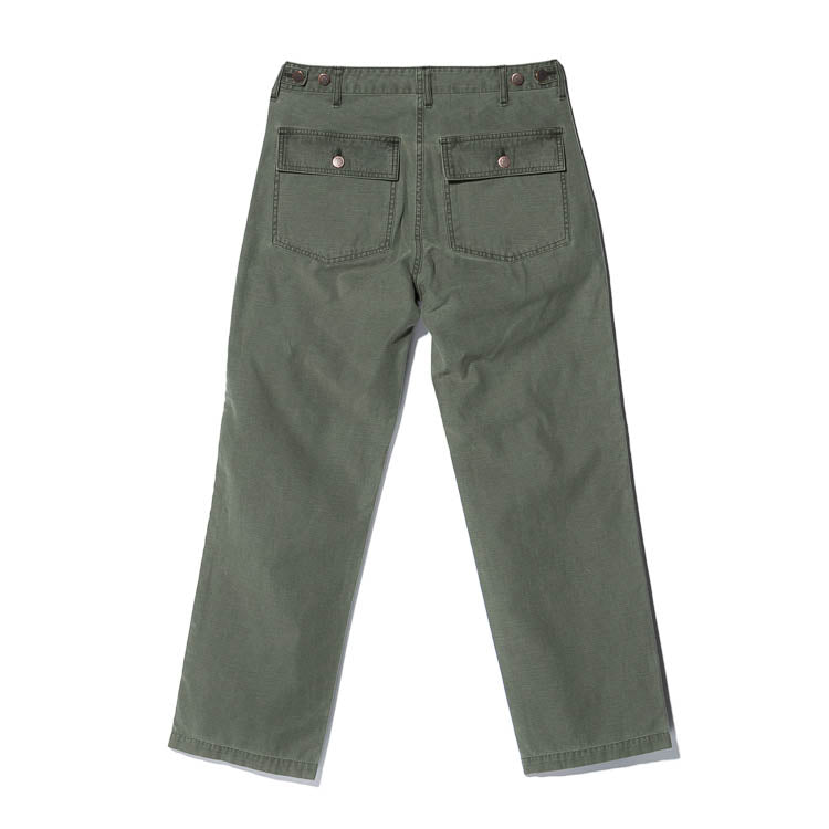 Houston Garment Dye Fatigue Pants Olive Drab / 36" (7103485739192)