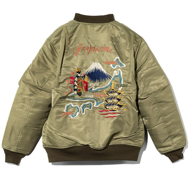 Houston Custom MA-1 Japan Embroidery Jacket (7103488327864)