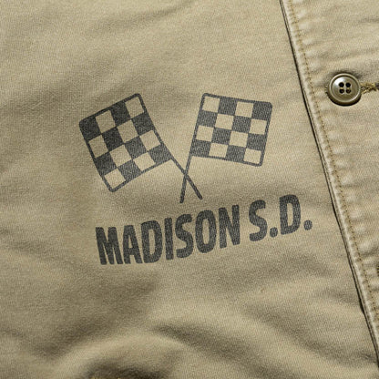 Houston Custom N-1 Deck Jacket Tan / 42 (7103489015992)