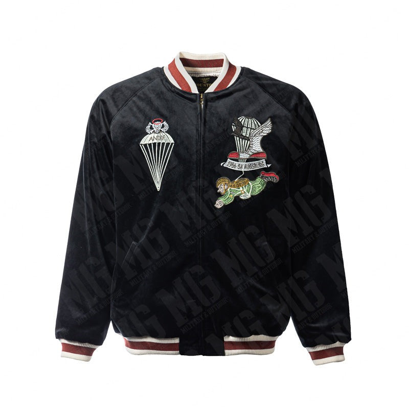 Houston Velveteen Paratrooper Souvenir Jacket