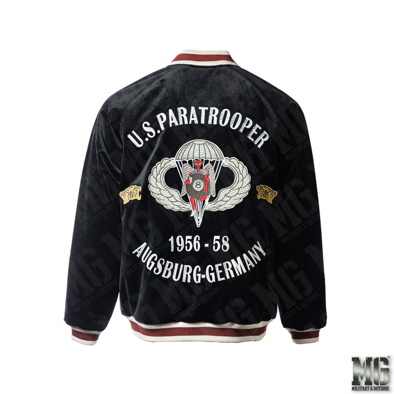 Houston Velveteen Paratrooper Souvenir Jacket