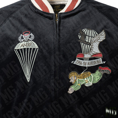 Houston Velveteen Paratrooper Souvenir Jacket