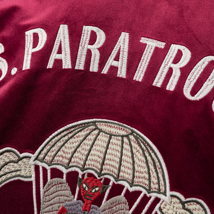 Houston Velveteen Paratrooper Souvenir Jacket