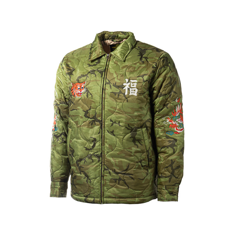 Houston Vietnam Map Quilting Jacket