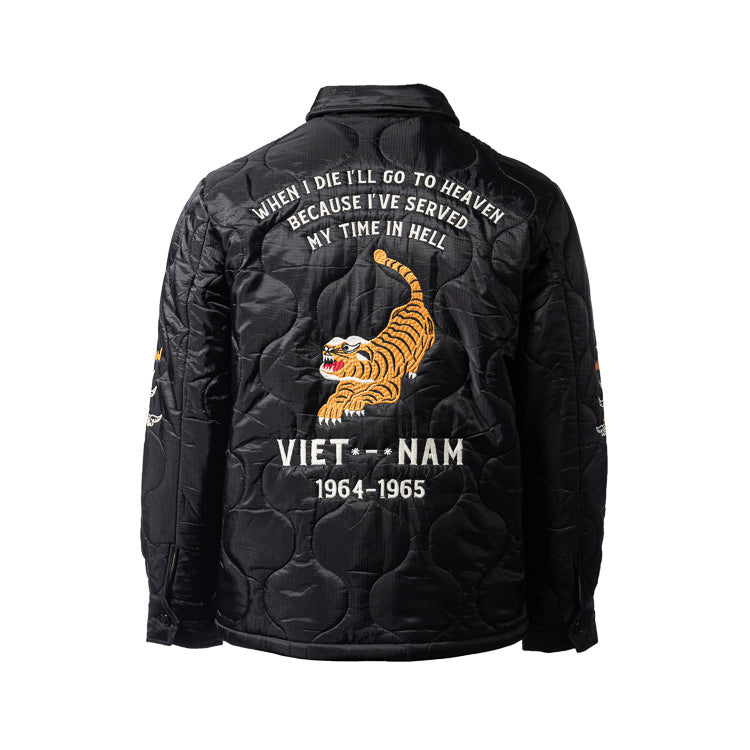 Houston Vietnam Tiger Quilting Jacket