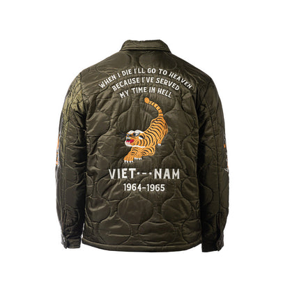 Houston Vietnam Tiger Quilting Jacket