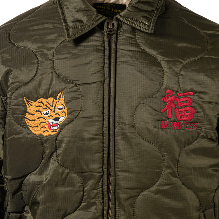 Houston Vietnam Tiger Quilting Jacket