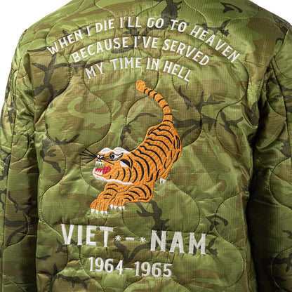 Houston Vietnam Tiger Quilting Jacket