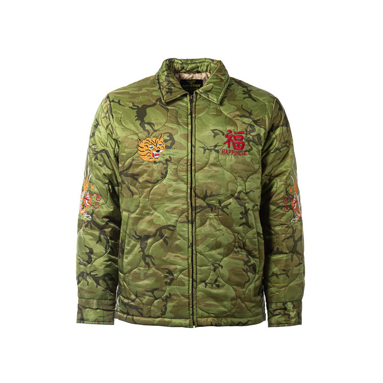 Houston Vietnam Tiger Quilting Jacket