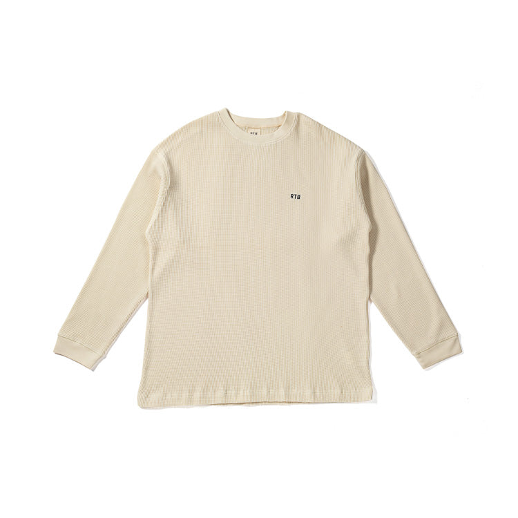 RTB Waffle-Knit Long Sleeved Tee