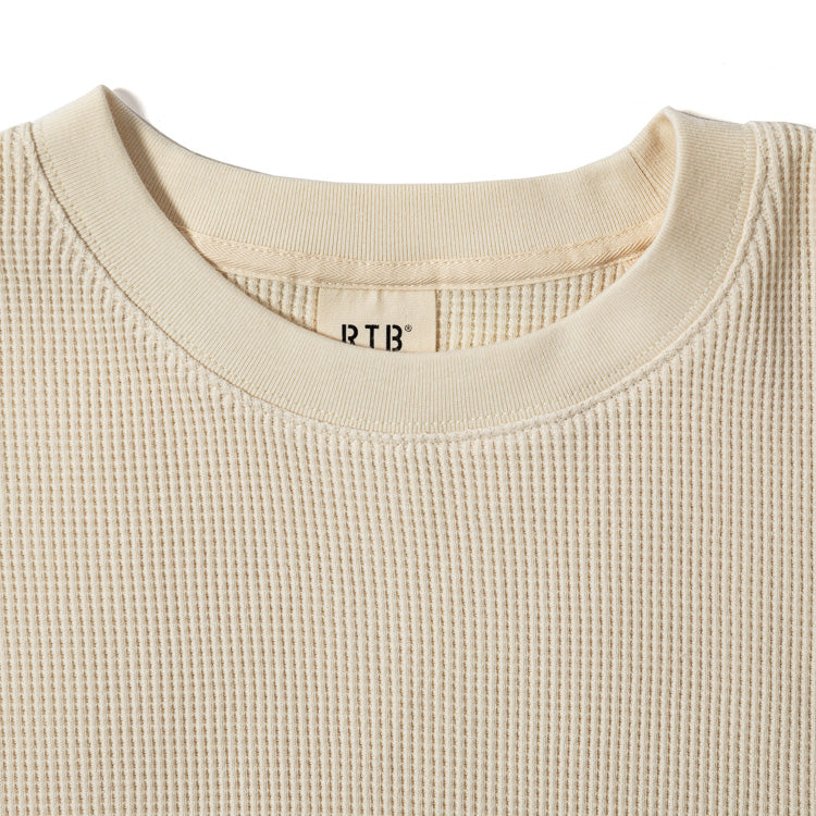 RTB Waffle-Knit Long Sleeved Tee