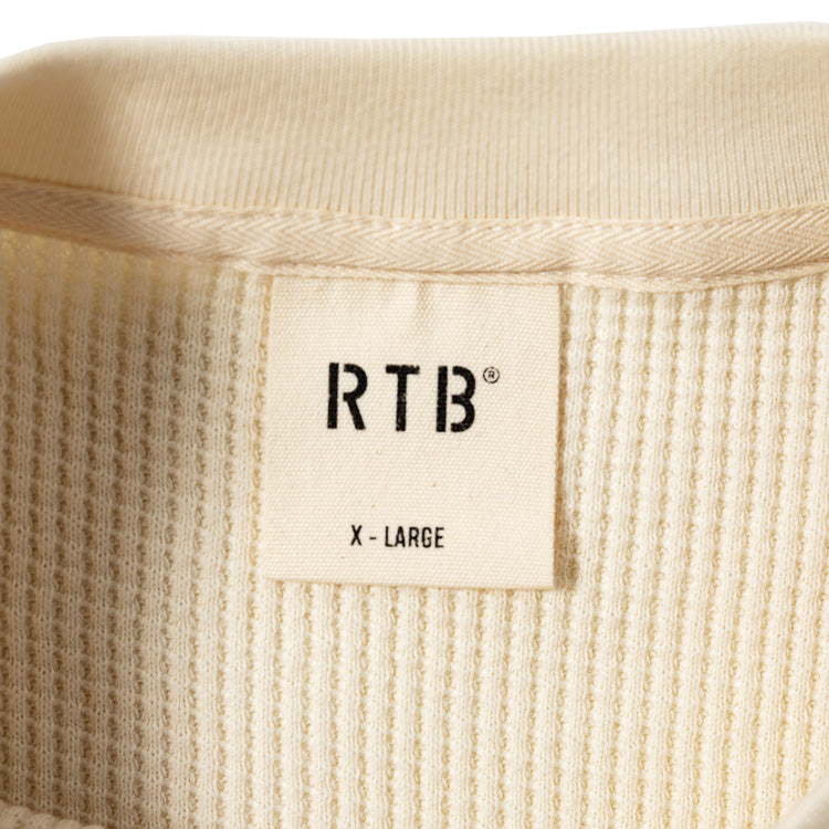 RTB Waffle-Knit Long Sleeved Tee