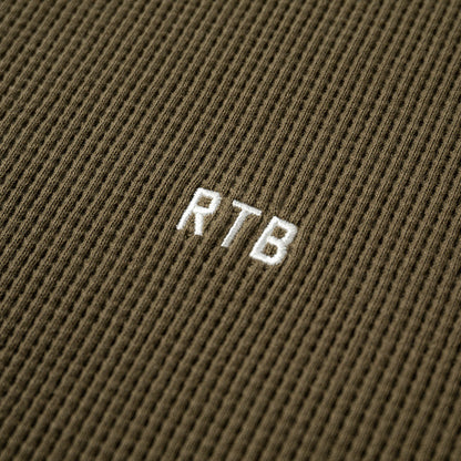 RTB Waffle-Knit Long Sleeved Tee